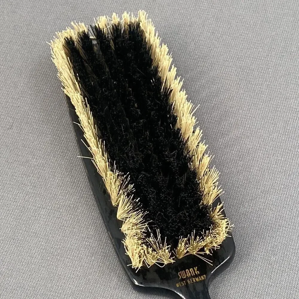 VTG Swank Lint Brush Clothes Grooming Brush West Germany Wood Handle Old Money
